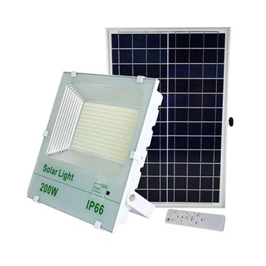 100w Solè Powered Limyè Inondasyon
